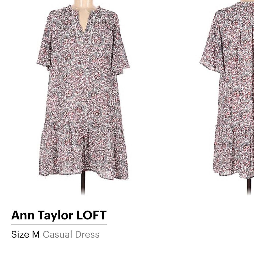 Loft Floral Casual Dress